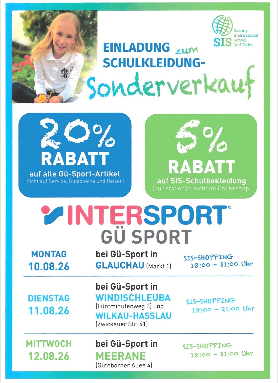 Exklusive Einkaufsabende